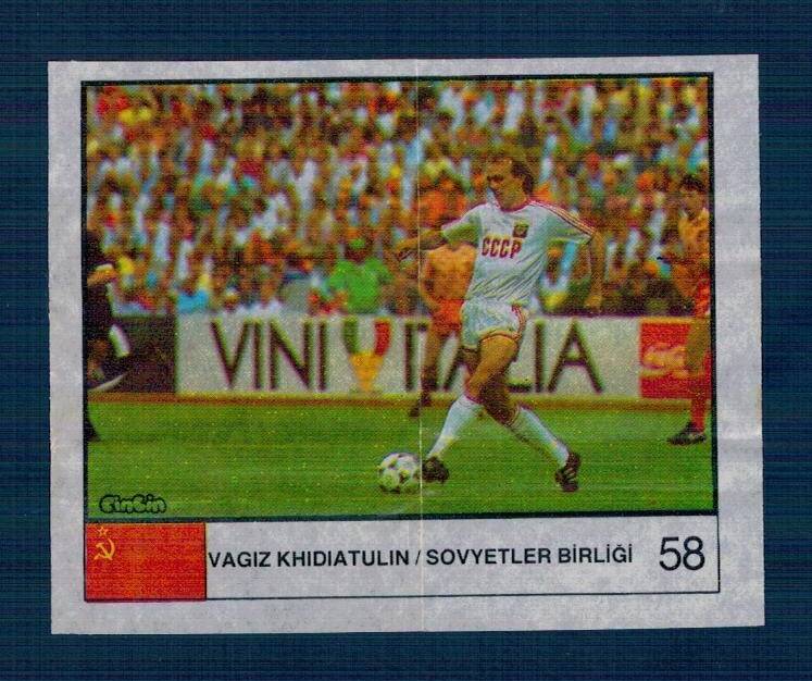 Cincin (DANDY) 1991 Dünya Kupası Yıldızları Serisi No 58 # SKZ2325 - 3