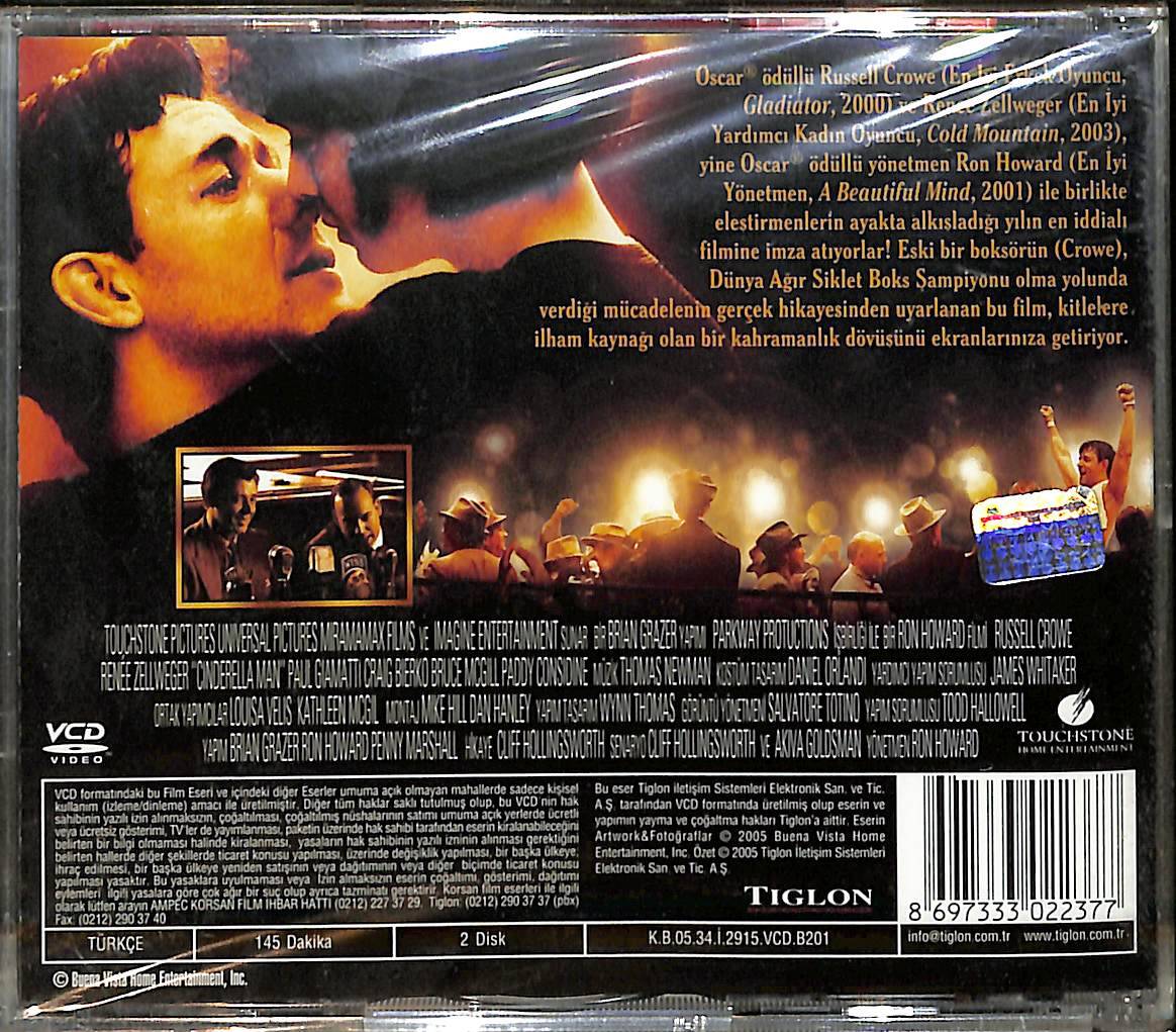 Cinderella Man VCD Film (Sıfır - 10/10) VCD26508 - 2