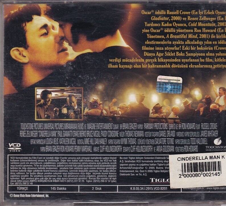 Cinderella Man VCD Film VCD9250 - 2