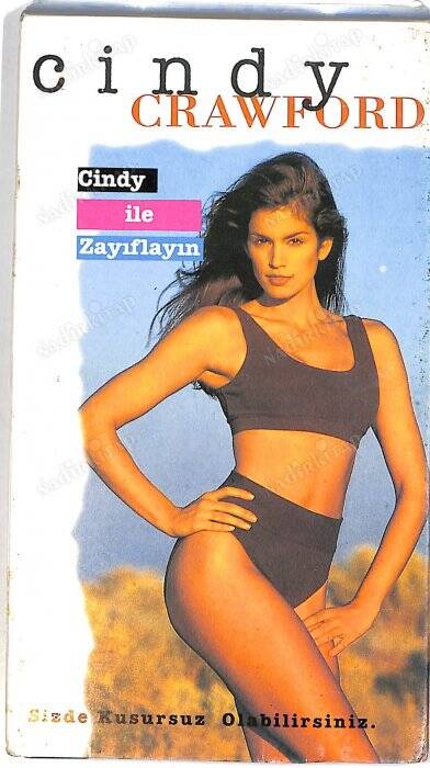 Cindy Crawford ile Zayıflayın – Workout Programı – Palermo Film – VHS Kaset, VHS Film Almanya Baskı (İkinci El) DVD2779 - 1