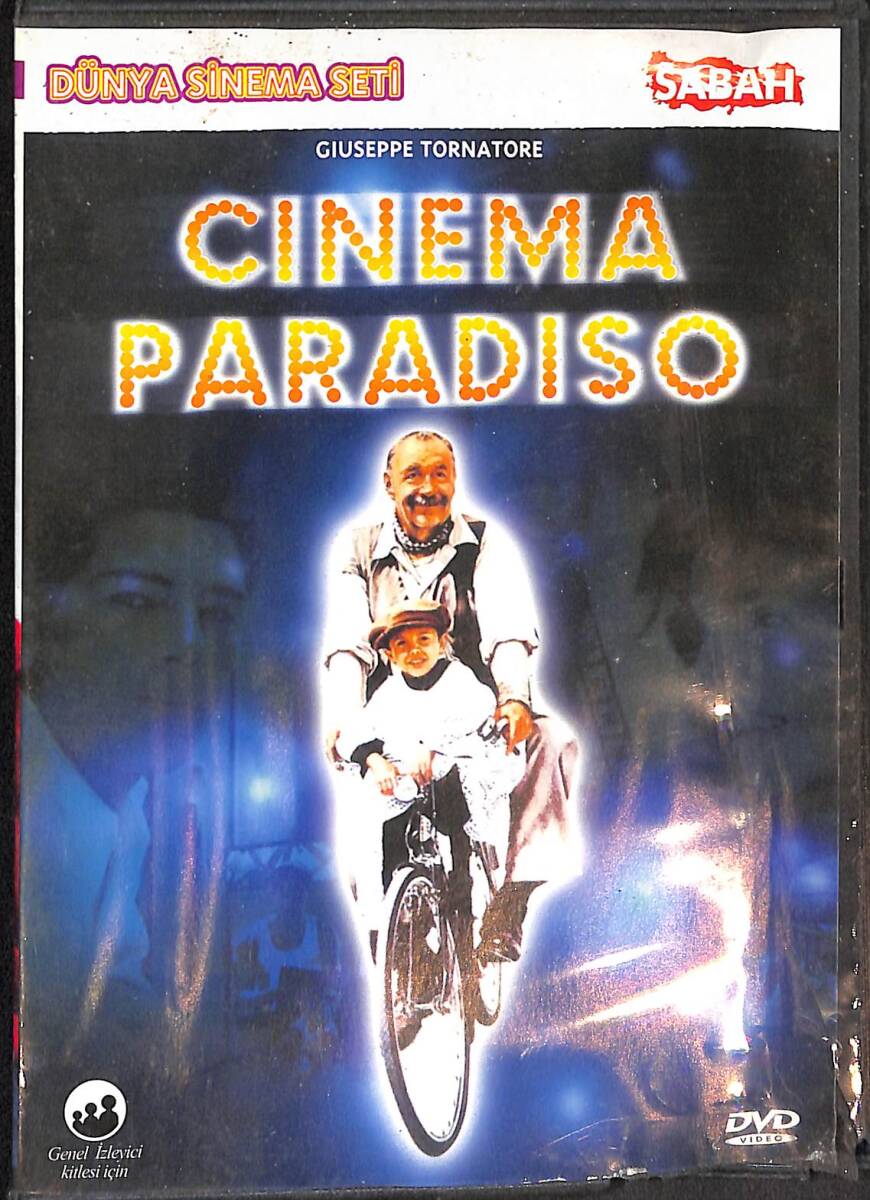Cinema Paradiso - Giuseppe Tornatore DVD Film (İkinci El) DVD2418 - 1
