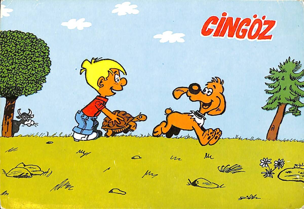 Cingöz Kartpostal (Küçük Boy) KRT23446 - 1