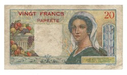 Çinhindi 20 Frank 1963 Temiz+ YKP3533 - 2