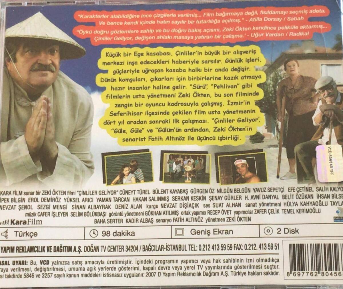 Çinliler Geliyor VCD Film VCD7702 - 2
