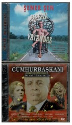 Çıplak Vatandaş (Şener Şen) Cumhurbaşkanı Öteki Türkiyede (Zeki Alasya) - 2 Adet VCD Film VCD1252 - 1
