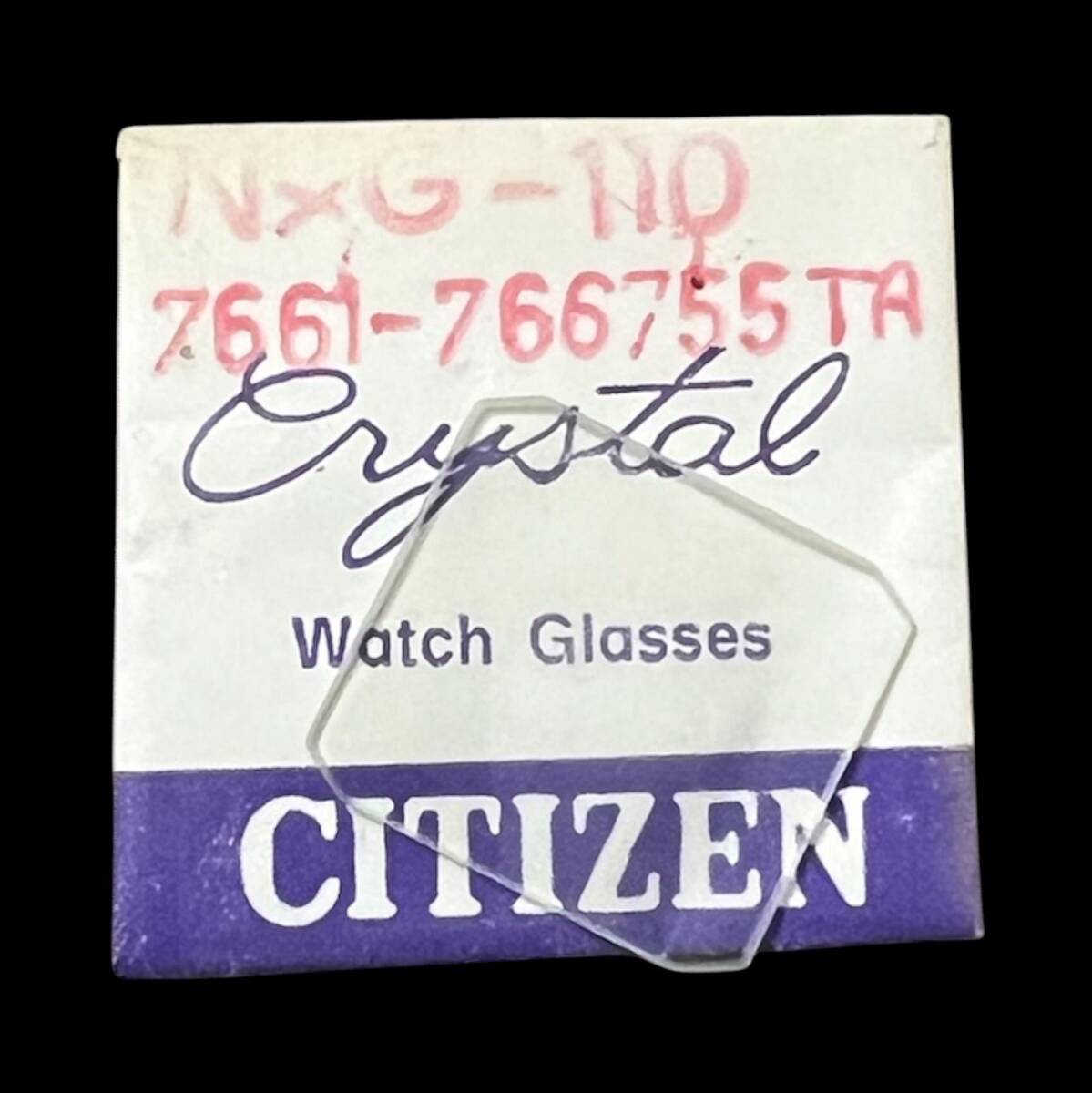 CITIZEN NXG-110 Köşeli Saat Camı SYP1054 - 1
