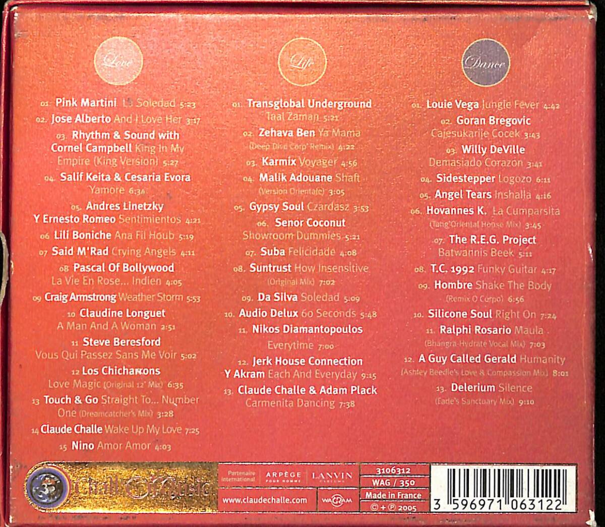 Claude Challe The Best Of CD (İkinci El) CD5098 - 2