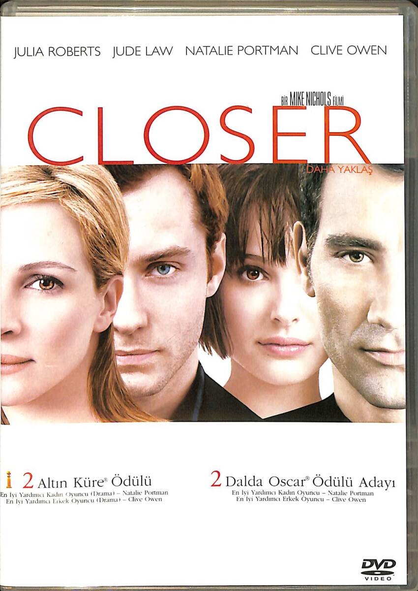 Closer - Daha Yaklaş DVD (İkinci El) DVD2765 - 1