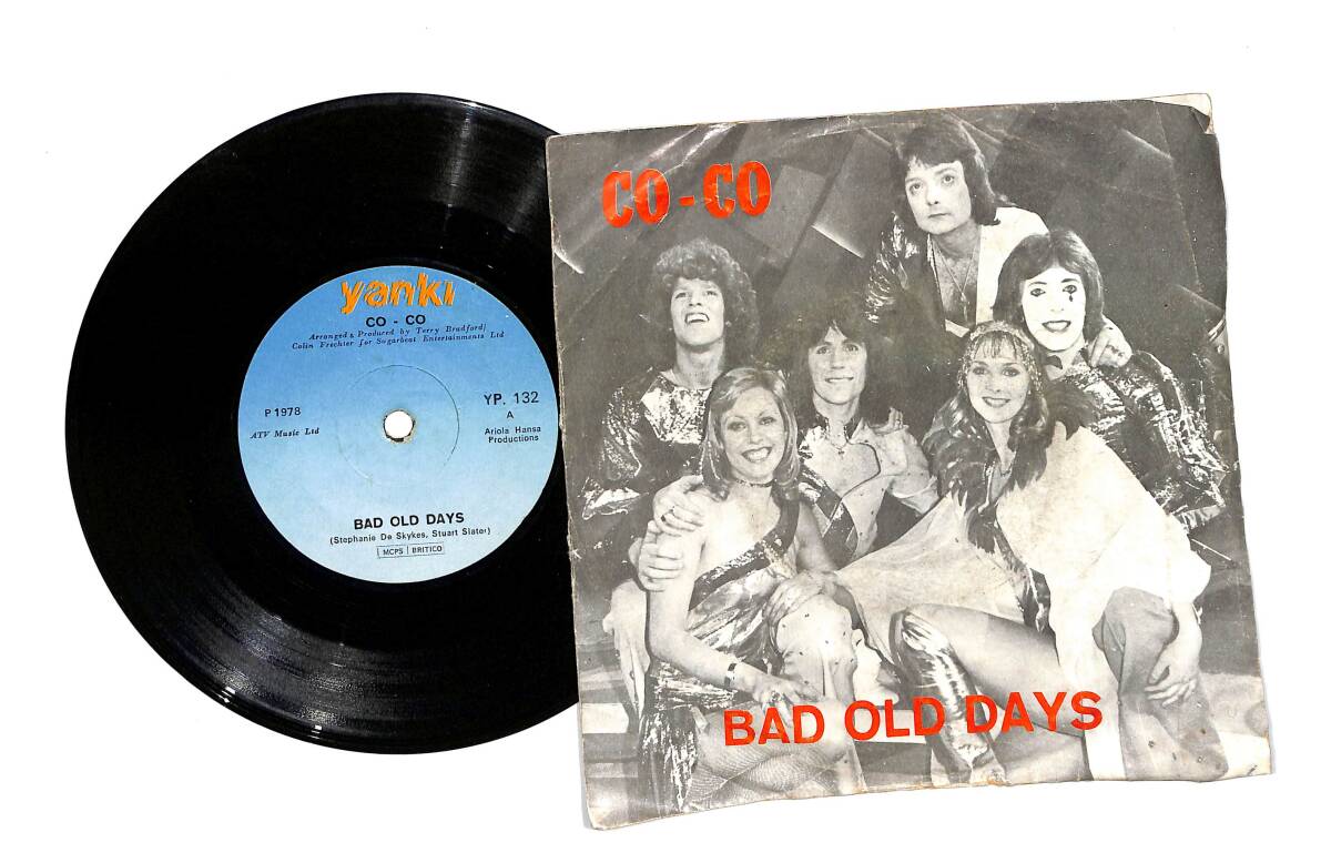 CO-CO - Get You Out Of My Life / Bad Old Days PLAK (10/7.5) PLK24274 - 1
