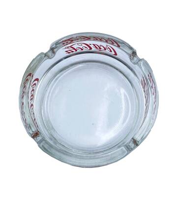 Coca Cola Cam Küllük - Kül Tablası (Kusursuz Kondisyon) AOB2186 (N) - 2