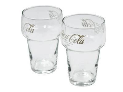 Coca Cola Eski Bardak - 2 Adet AOB1082 - 1