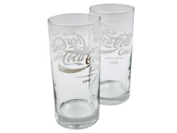 Coca Cola Eski Bardak - 2 Adet AOB1083 - Gökçekoleksiyon