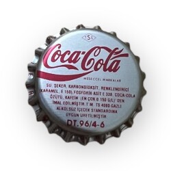 Coca-Cola 4.6.1996 Gazoz Kapağı CMK8-1714 - Gökçekoleksiyon