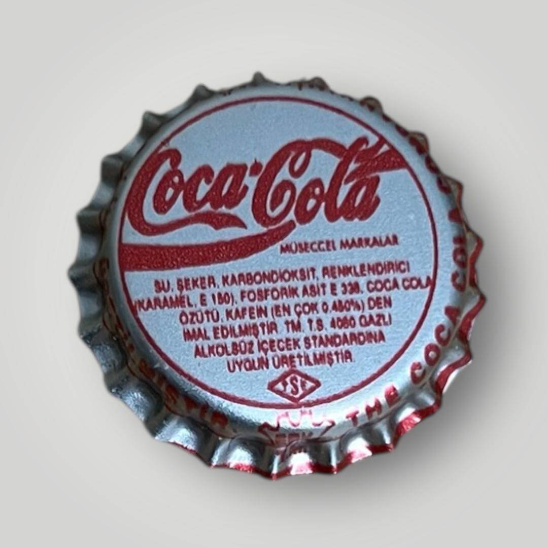 COCA COLA Kalka Baskı Basılmamış Gazoz Kapağı CMK1-1188 - 1