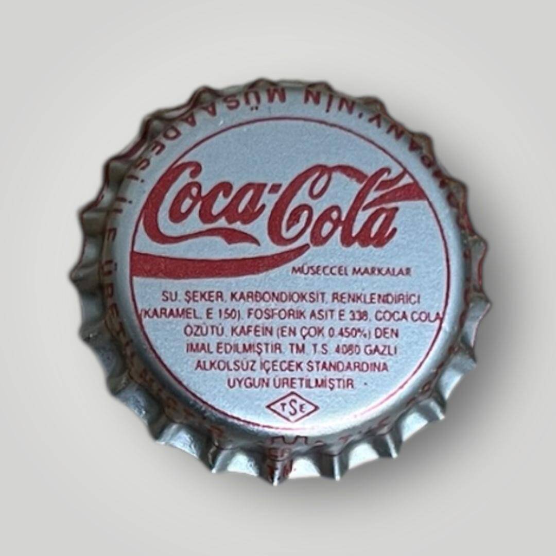 COCA COLA Kalka Baskı Basılmamış Gazoz Kapağı CMK1-1187 - 3
