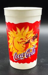 Coca-Cola Promosyon Eski Kullanılmamış Bardak AOB3110 (N) - Gökçekoleksiyon