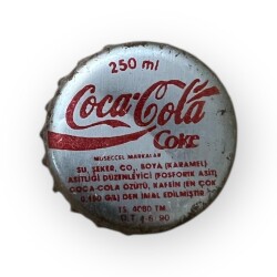 Cocacola Coke 1990 Gazoz Kapağı CMK3-1567 - 3