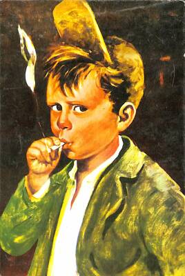 Çocuk Karikatür Kartpostal KRT19119 - 1