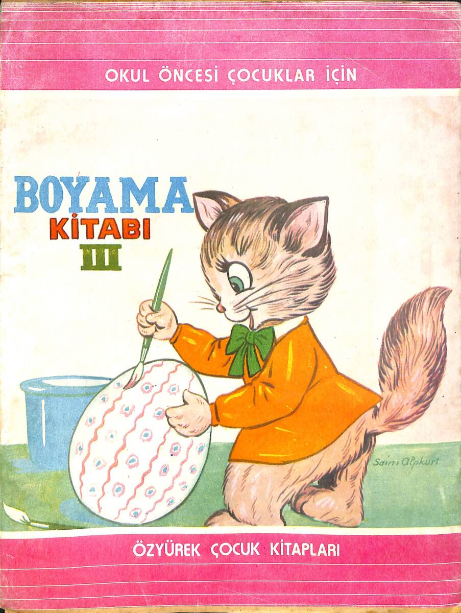 80'ler Okul Öncesi Çocuklar İçin - Boyama Kitabı 3 NDR101696 - 1