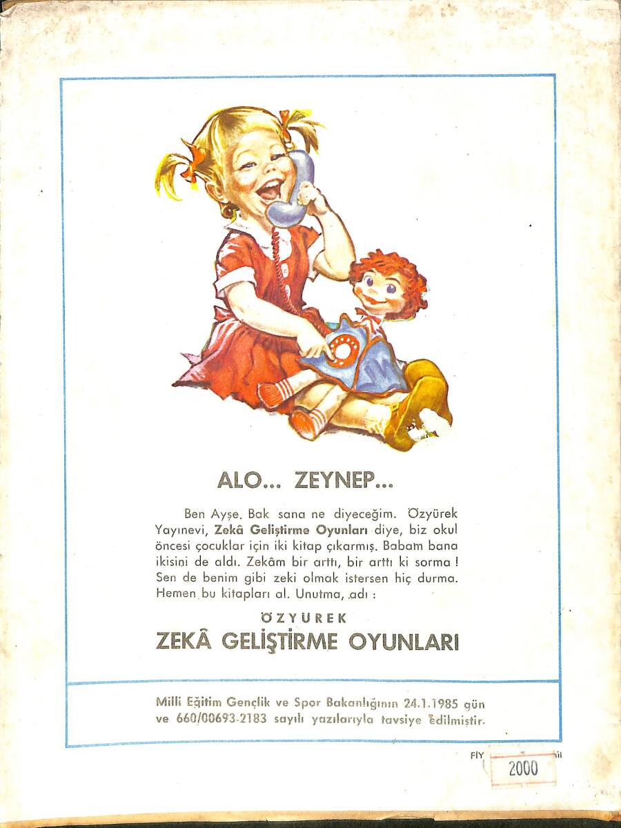80'ler Okul Öncesi Çocuklar İçin - Boyama Kitabı 3 NDR101696 - 3