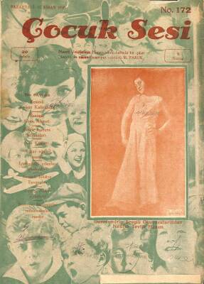 ÇOCUK SESİ DERGİSİ 17 NİSAN 1933 NO172 DRG1418 - 1