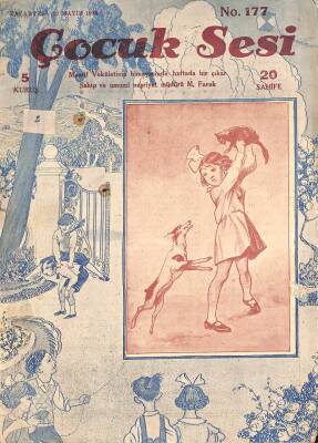 ÇOCUK SESİ DERGİSİ 22 MAYIS 1933 NO177 DRG1434 - 1