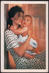 Çocuk Sevgisi Temalı Kartpostal KRT2270 - Gökçekoleksiyon