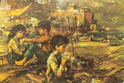 Çocuk Temalı Kartpostal KRT17849 - 1