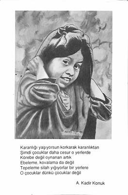 Çocuk Temalı Kartpostal KRT19367 - 1