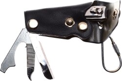 Çok Fonksiyonlu Deri Kılıfında Eski Anahtarlık AKS1175 - 4