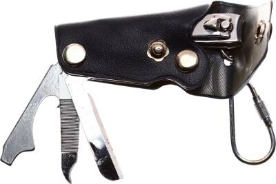 Çok Fonksiyonlu Deri Kılıfında Eski Anahtarlık AKS1175 - 4