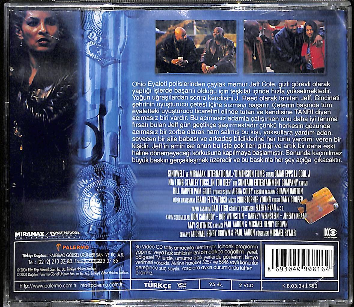 Çok ileri Gittin – In Too Deep (1999) Orijinal VCD Film VCD28226 - 2