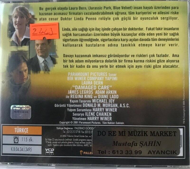 Çökmüş Sistem VCD Film VCD4503 - 2