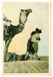 Çöl Temalı Kartpostal KRT3384 - Gökçekoleksiyon