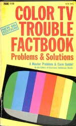 Color Tv Trouble Factbook Problems&Solutions NDR89076 - Gökçekoleksiyon