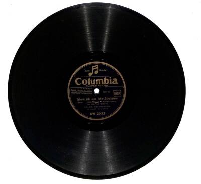 Columbia Tanz Orchester - Ich Bin Ja So Vergnügt Schenk Mir Eine Tafel Schokolade 78 TAŞ PLAK (107) PLK22994 - 2