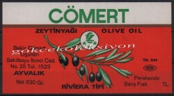 Cömert Zeytinyağı Etiketi PYB2909 - 1