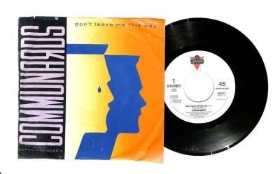 Communards (1986 - Holland) - With Sarah Jane Morris – Dont Leave Me This Way Sanctified (108.5) PLK15754 - 1
