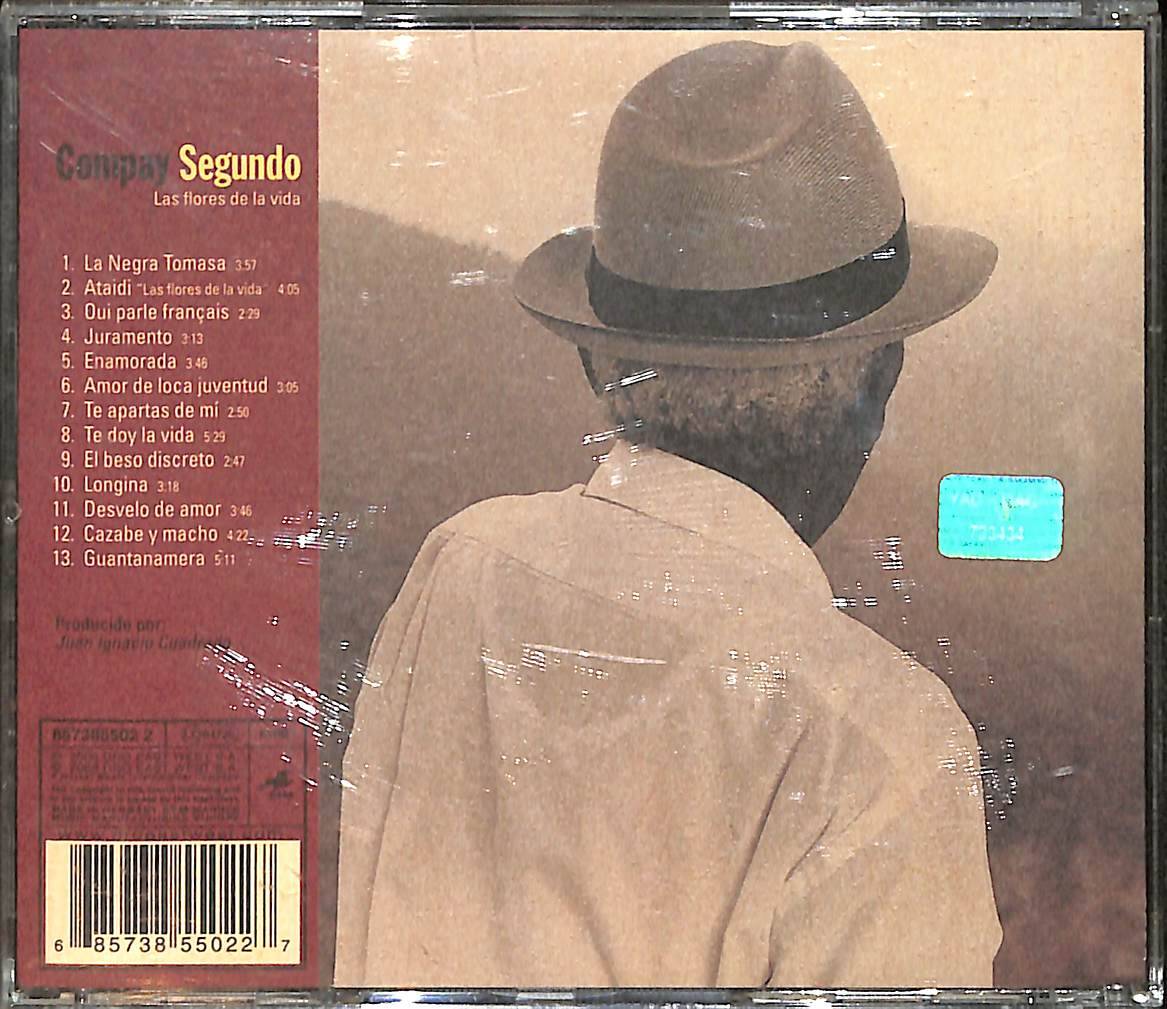 Compay Segundo - Las Flores De La Vida CD (İkinci El) CD3975 - 2