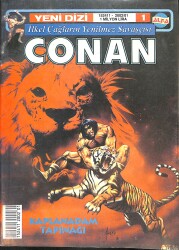 CONAN Çizgi Roman Sayı:1 (4 Ocak 2002) - Kaplanadam Tapınağı NDR88289 - Gökçekoleksiyon