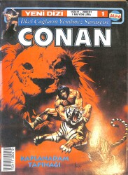 CONAN Çizgi Roman Sayı:1 - Kaplanadam Tapınağı (4 Ocak 2002) NDR88807 - Gökçekoleksiyon