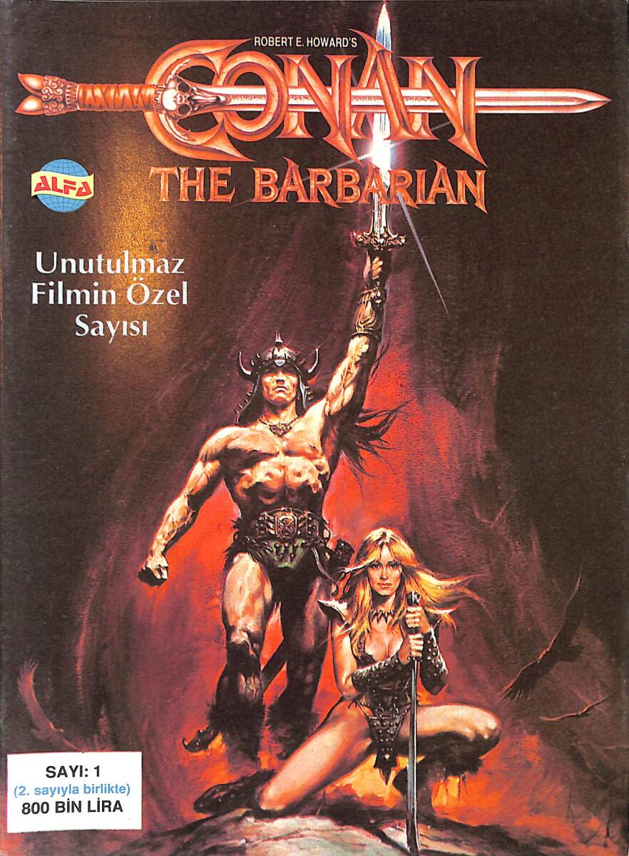 CONAN Çizgi Roman Sayı:1- Unutulmaz Filmin Özel Sayısı (1 Kasım 1999) NDR98415 - 1