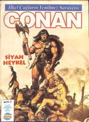 CONAN Çizgi Roman Sayı:2 (1. ve 2. Sayıların Birleştirilmiş Yeni Baskısı) - Siyah Heykel NDR88272 - Gökçekoleksiyon