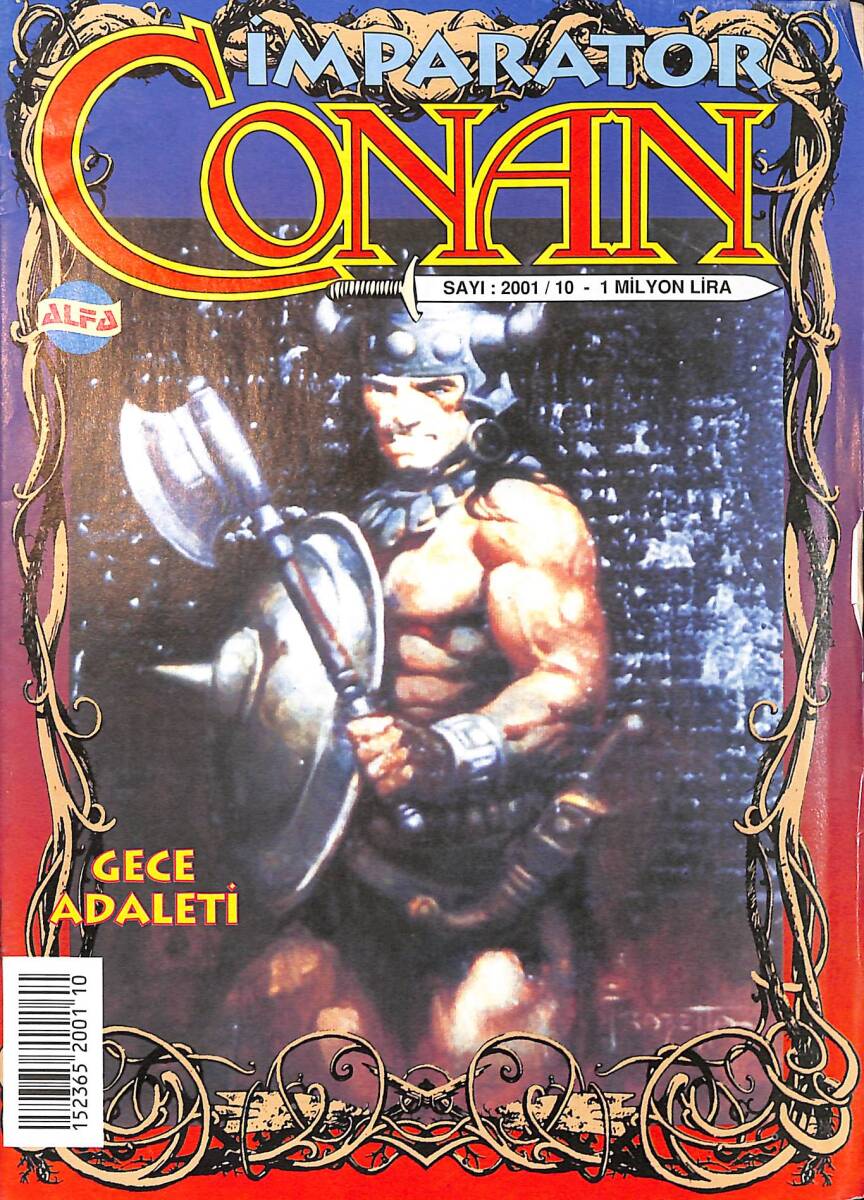 CONAN Çizgi Roman Sayı:10 - Gece Adaleti (9 Kasım 2001) NDR98402 - 1
