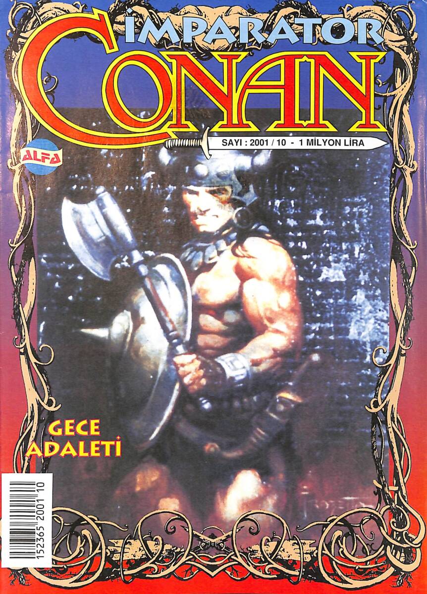 CONAN Çizgi Roman Sayı:10 - Gece Adaleti (9 Kasım 2001) NDR98412 - 1