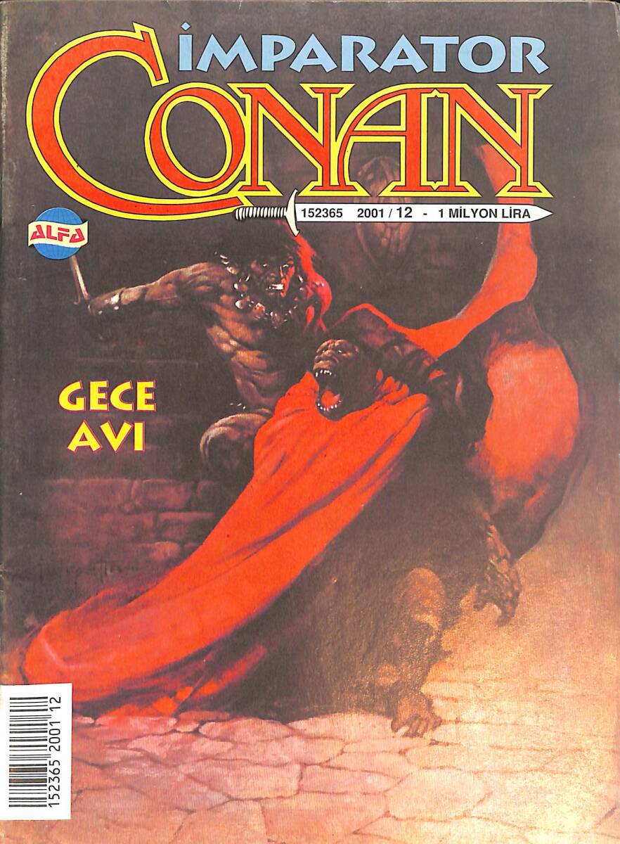 CONAN Çizgi Roman Sayı:12 - Gece Avı (30 Kasım 2001) NDR88854 - 1