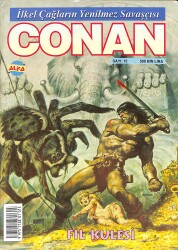 CONAN Çizgi Roman Sayı:15 - Fil Kulesi (16-29 Şubat 2000) NDR88820 - Gökçekoleksiyon