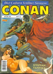 CONAN Çizgi Roman Sayı:16 - Uyuyan Tanrıça (1-15 Mart 2000) NDR88819 - Gökçekoleksiyon