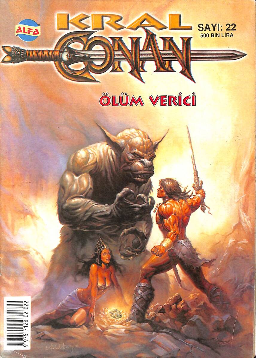 CONAN Çizgi Roman Sayı:22 (1-15 Temmuz 2000 ) - Ölüm Verici NDR98398 - 1