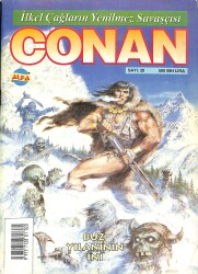CONAN Çizgi Roman Sayı:20 - Buz Yılanın İni (16-30 Nisan 2000) NDR88276 - Gökçekoleksiyon